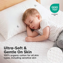 Load image into Gallery viewer, Ultra-Soft & Gentle On Skin - 100% organic cotton for all skin types, including sensitive skin. OEKO-TEX Standard 100