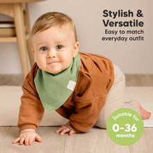 Load image into Gallery viewer, Stylish and versatile bandana bibs designed to match any baby outfit.