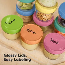 Load image into Gallery viewer, Prep Jars Baby Food Storage Glass Container (Kea)