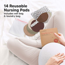Load image into Gallery viewer, 14-Pack Comfy Nursing Pads (Sable)