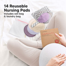 Load image into Gallery viewer, 14-Pack Comfy Nursing Pads (Violet)