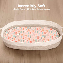 Load image into Gallery viewer, 2-Pack Isla Fitted Bassinet Sheets (Beach Day)