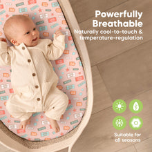 Load image into Gallery viewer, 2-Pack Isla Fitted Bassinet Sheets (Beach Day)