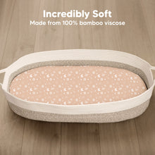 Load image into Gallery viewer, 2-Pack Isla Fitted Bassinet Sheets (Butterflies)