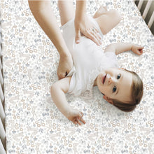 Load image into Gallery viewer, Isla Fitted Crib Sheets (Beach Day)