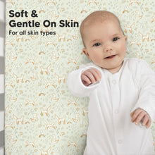 Load image into Gallery viewer, Isla Fitted Crib Sheets (Foxtrot)