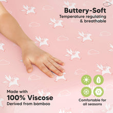 Load image into Gallery viewer, Isla Fitted Mini Crib Sheets (Dreamland)