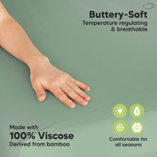 Load image into Gallery viewer, Isla Fitted Mini Crib Sheets (Hedges)