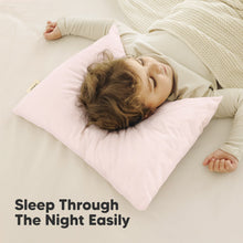 Load image into Gallery viewer, 2-Pack Jumbo Toddler Pillows Without Pillowcase (Mist Pink)
