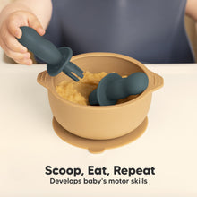 Load image into Gallery viewer, 2-Sets Lil’ Prep Baby Fork & Spoon (Rocky)