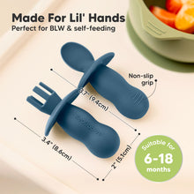 Load image into Gallery viewer, 2-Sets Lil’ Prep Baby Fork & Spoon (Valiant)