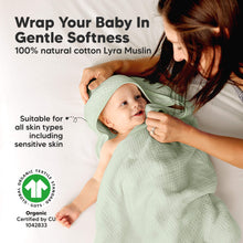 Load image into Gallery viewer, 2-Pack Lyra Muslin Hooded Towels