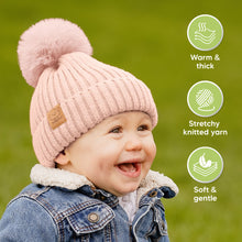 Load image into Gallery viewer, 2-Pack Pom Knitted Beanie (Macaron)