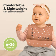 Load image into Gallery viewer, 2-Pack Prep Silicone Bibs (Butterflies)