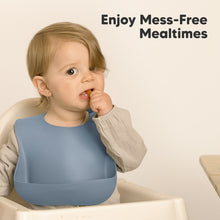 Load image into Gallery viewer, 2-Pack Prep Silicone Bibs (Ocean)