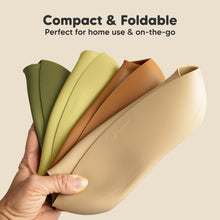Load image into Gallery viewer, 2-Pack Prep Silicone Bibs (Olives)