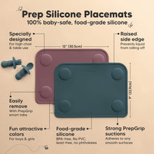 Load image into Gallery viewer, 2-Pack Prep Silicone Placemats (Rocky)