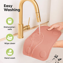Load image into Gallery viewer, 2-Pack Prep Silicone Placemats (Roseate)