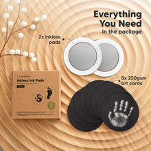 Load image into Gallery viewer, 2-Pack Round Inkless Ink Pads (Silver)