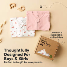 Load image into Gallery viewer, 2-Pack Snooze Sleep Sacks (Butterflies)