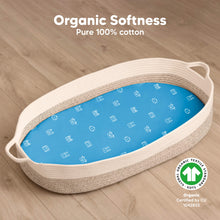 Load image into Gallery viewer, 2-Pack Soothe Fitted Bassinet Sheets (KeaPixel)