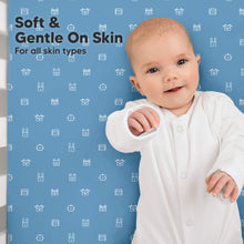 Load image into Gallery viewer, Soothe Fitted Crib Sheet (KeaPixel)