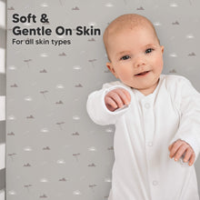 Load image into Gallery viewer, Soothe Fitted Crib Sheet (Savannah)