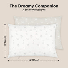 Load image into Gallery viewer, 2-Pack Toddler Pillows Without Pillowcase (Wild Horns)