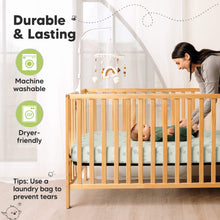 Load image into Gallery viewer, 2-Pack Aereo Fitted Crib Sheets (Elly)