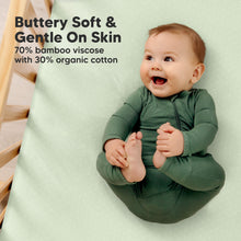 Load image into Gallery viewer, 2-Pack Aereo Fitted Crib Sheets (Sage)