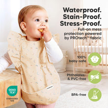 Load image into Gallery viewer, 2-Pack Fae Frills Waterproof Bibs (Jolly Rainbow)