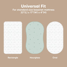 Load image into Gallery viewer, 2-Pack Isla Fitted Bassinet Sheets (Bunnies)