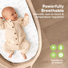 Load image into Gallery viewer, 2-Pack Isla Fitted Bassinet Sheets (Bunnies)