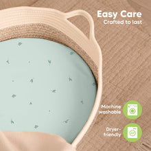 Load image into Gallery viewer, 2-Pack Isla Fitted Bassinet Sheets (Bunnies)