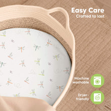 Load image into Gallery viewer, 2-Pack Isla Fitted Bassinet Sheets (Meadow)