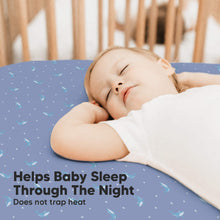 Load image into Gallery viewer, Isla Fitted Crib Sheets (Marine Muse)