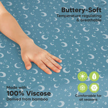 Load image into Gallery viewer, Isla Fitted Mini Crib Sheets (Dragon Tale)