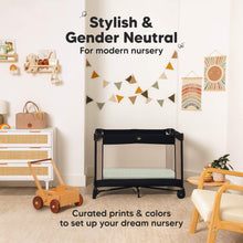 Load image into Gallery viewer, Isla Fitted Mini Crib Sheets (Herb)