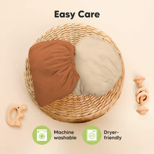 Load image into Gallery viewer, Isla Fitted Mini Crib Sheets (Rust)