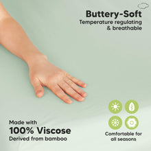 Load image into Gallery viewer, Isla Fitted Mini Crib Sheets (Sage)