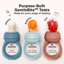 Load image into Gallery viewer, 2-Pack Lil’ Prep Baby Food Feeders (Ocean)