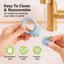 Load image into Gallery viewer, 2-Pack Lil’ Prep Baby Food Feeders (Ocean)