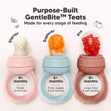 Load image into Gallery viewer, 2-Pack Lil’ Prep Baby Food Feeders (Peace)