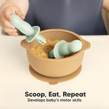 Load image into Gallery viewer, 2-Sets Lil’ Prep Baby Fork & Spoon (Mellow)