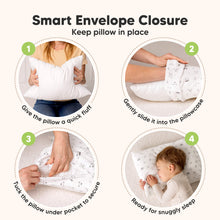 Load image into Gallery viewer, 2-Pack My Little Lyra Pillowcases (Flora Vale)