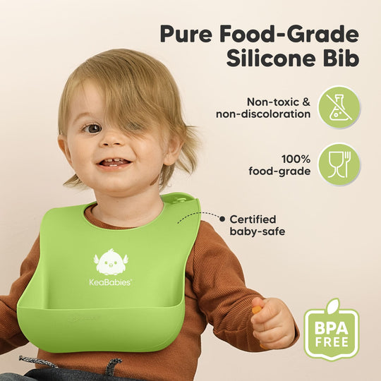 2-Pack Prep Silicone Bibs