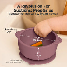 Load image into Gallery viewer, 2-Pack Prep Silicone Suction Bowls (Rocky)