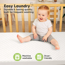 Load image into Gallery viewer, 2-Pack Mavy Protect+ Waterproof Crib Mattress Protector