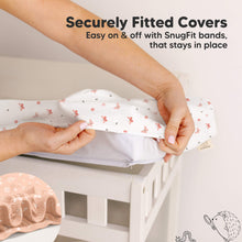 Load image into Gallery viewer, 2-Pack Soothe Changing Pad Covers (Butterflies)