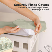 Load image into Gallery viewer, 2-Pack Soothe Changing Pad Covers (Foxtrot)